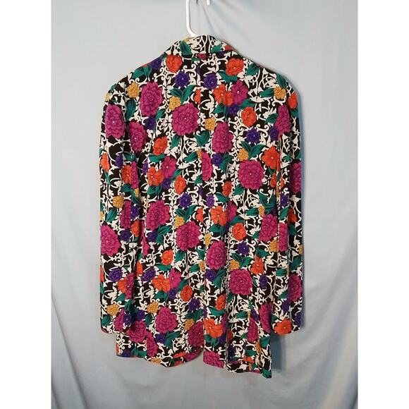 Ms Chaus   multi color retro jacket - Picture 4 of 7
